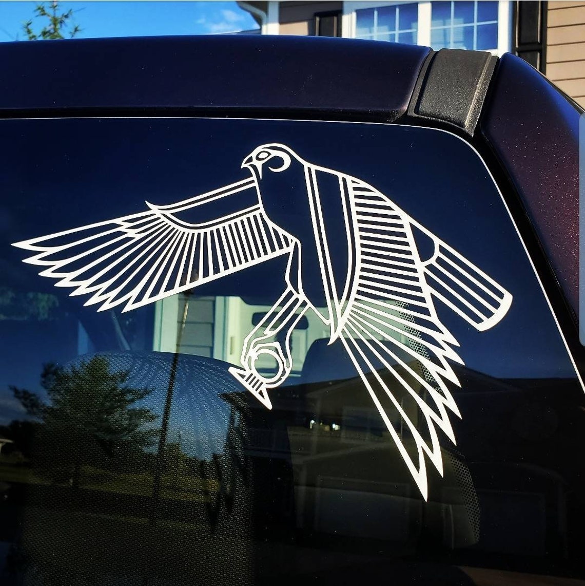 Adesivo Auto Viking Odino Huginn E Muninn – Decal In Vinile Per Auto, Moto E Pc