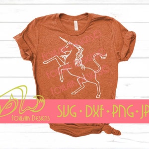 Einhorn SVG DXF Cut File Download Schottische Schottland Renaissance Mittelalter Fabelwesen Fantasy Pegasus Meerjungfrau Siren Fairytale The Last