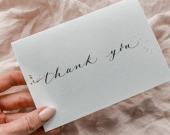 Handwritten Thank You Card