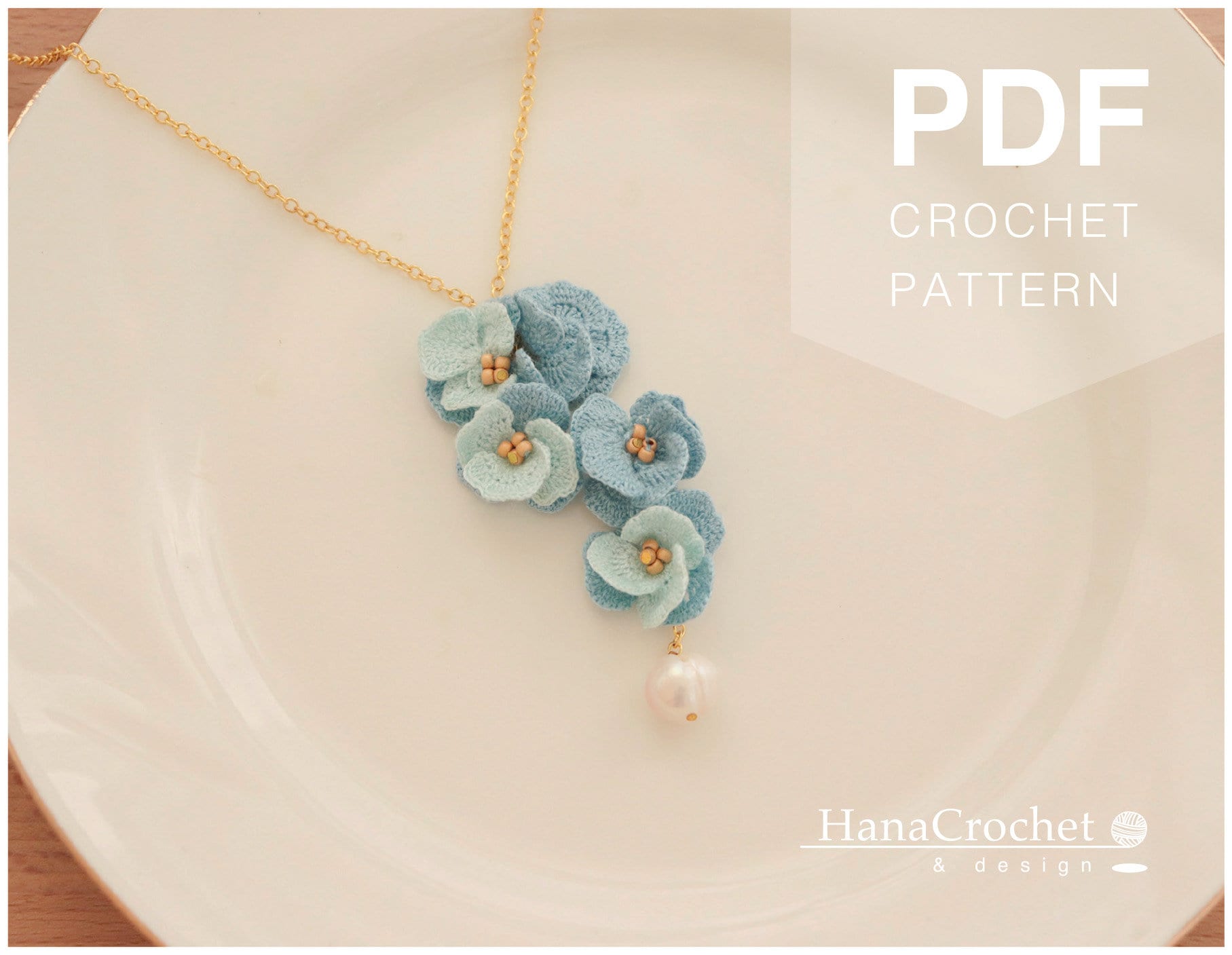 Kitty's New Crochet Flower Necklace – So Sweet! Plus, Patterns To