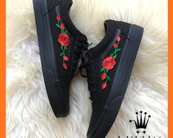 vans n roses