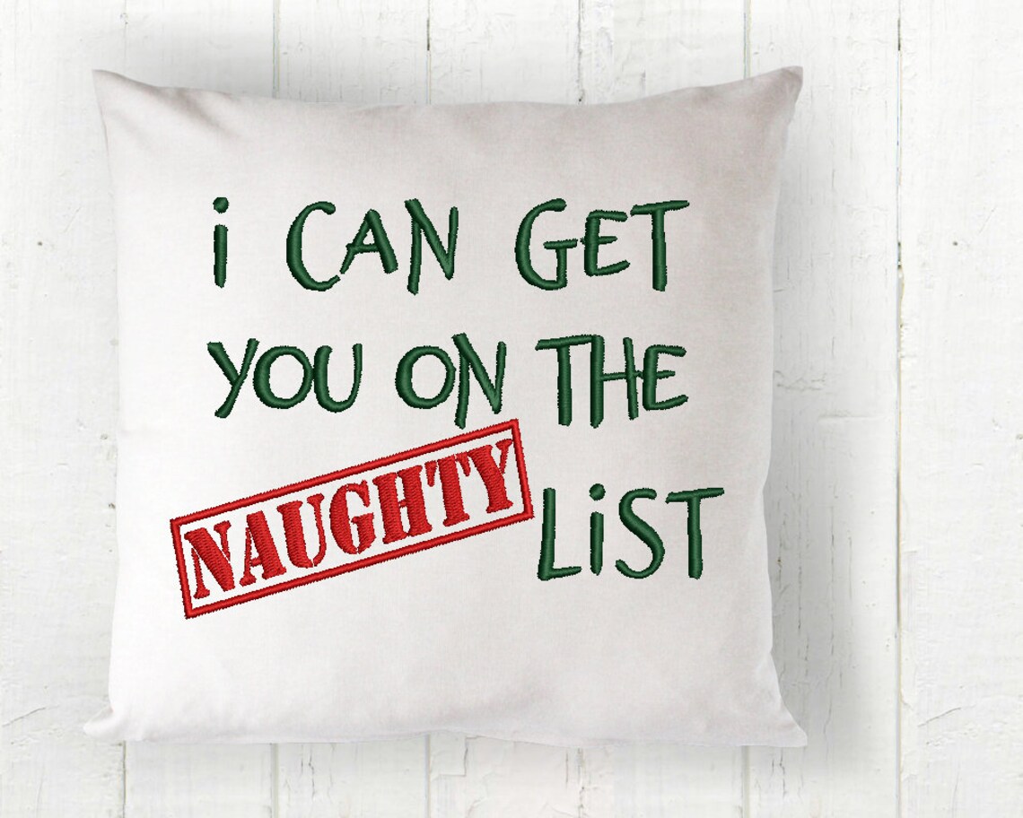 Funny Christmas Embroidery Design for Machine Embroidery Etsy