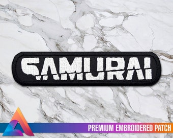 Cyberpunk rockband embleem geborduurd logo (strijkijzer of haaksluiting)