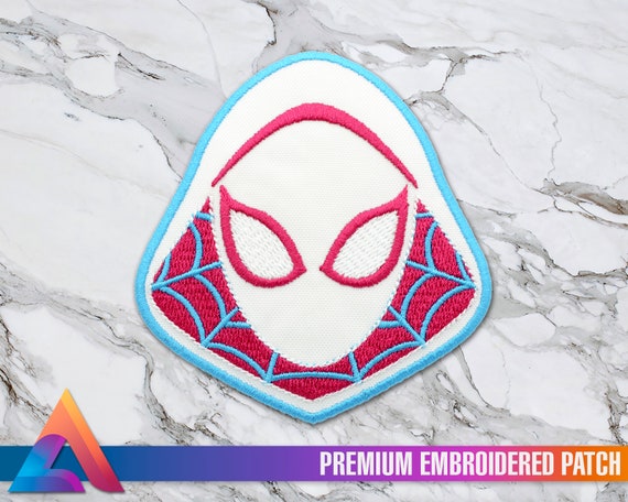 Spider-gwen Gwen Stacy Logo Emblem Iron-on Embroidered Patch, Patches,  Pins, Costume, Cosplay, Marvel, Spider-verse, Ghost Spider Spider-man -   Canada