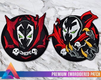 Classic Spawned Embroidered AirSoft Velcro Iron-on Patch - Spawn Comics