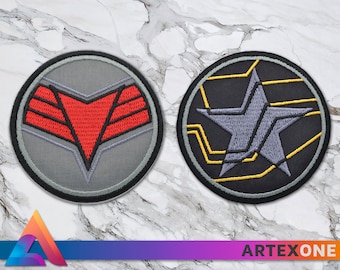 Falcon and the Winter Soldier Embroidered Patch (Sam Wilson / Bucky Barnes)