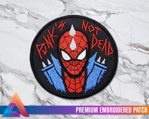 Spider-man Popsicle Iron-on Patch Homemade 