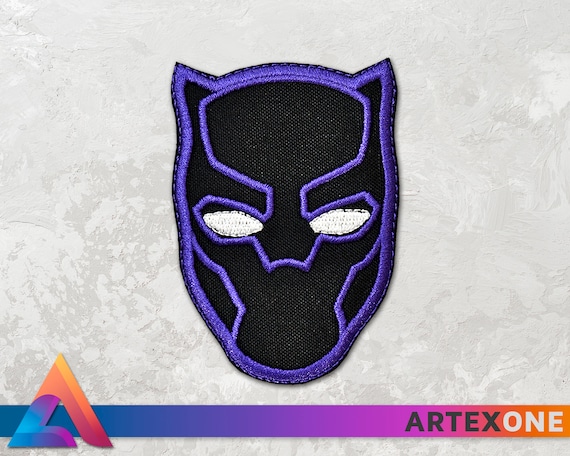 Black Panther Wakanda King T/'Challa Cosplay Embroidered PATCH