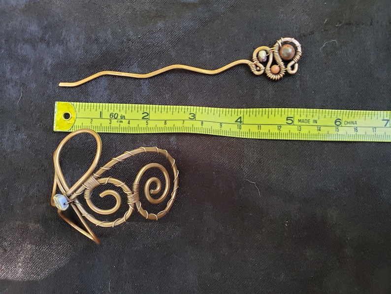 Jasper Celtic Flower Bun Cage with sticks\\ Flower Bun Holder\\ Celtic bun cage /& hair stick\\ bun cage with pin\\ Gemstone bun holder and pins
