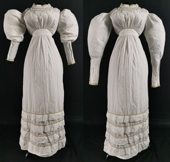 RARE Georgian / Regency Antique 1820s Gigot Sleev… - image 1