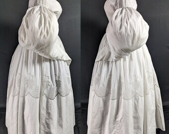 Exquisite Pre Victorian Antique Fashion 1830s Gigot Exquisite Pre Victorian Antique Fashion 1830s Gigot