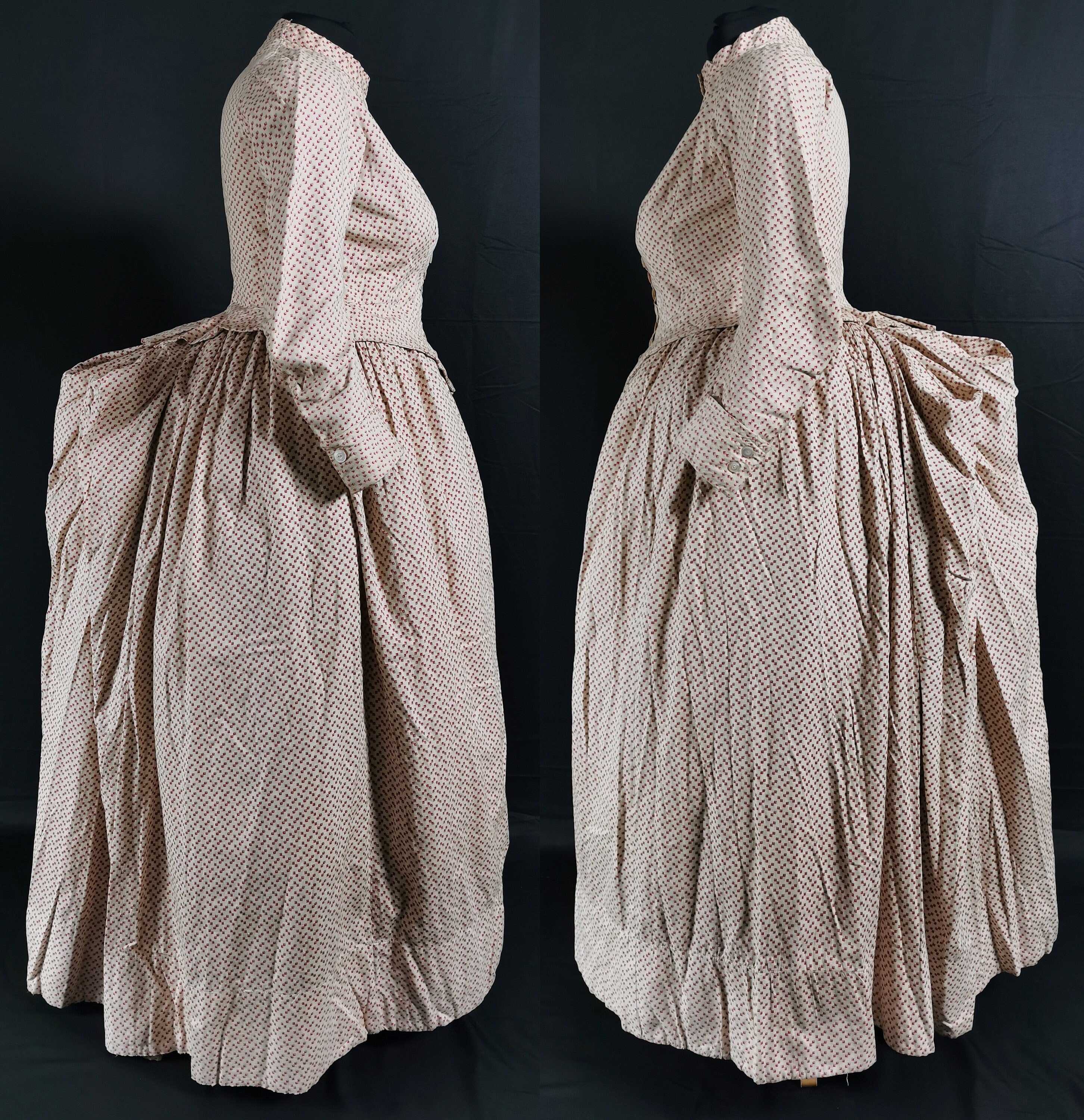 RARE Victorian Antique 1880s Every Day Bustle Dress - Larger Size - Etsy