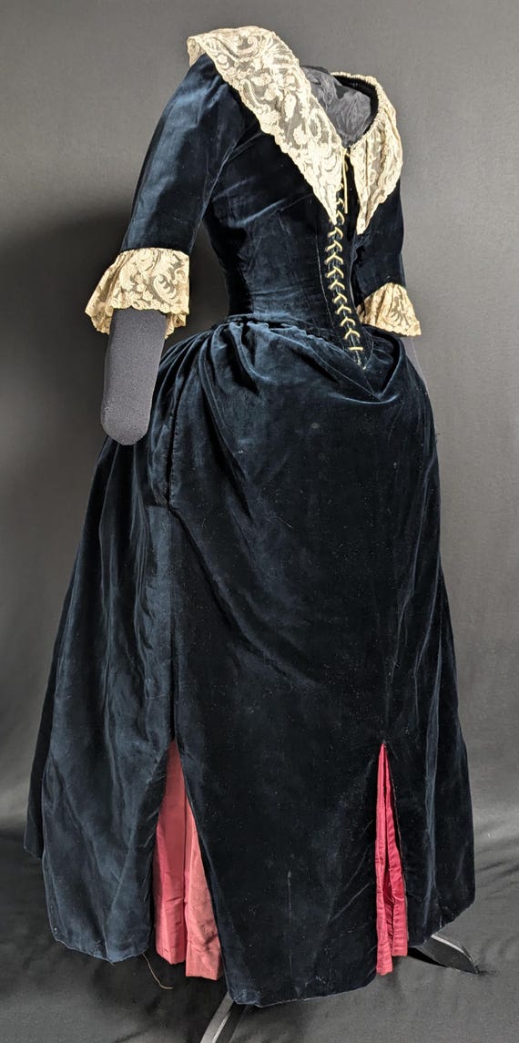 sachin and babi light blue dress 1880s Evening Layering – Fashion Through Herstory main image 0