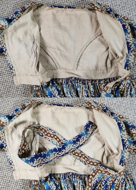 Superb  1830s Print Day Dress - Late Georgian / E… - image 8