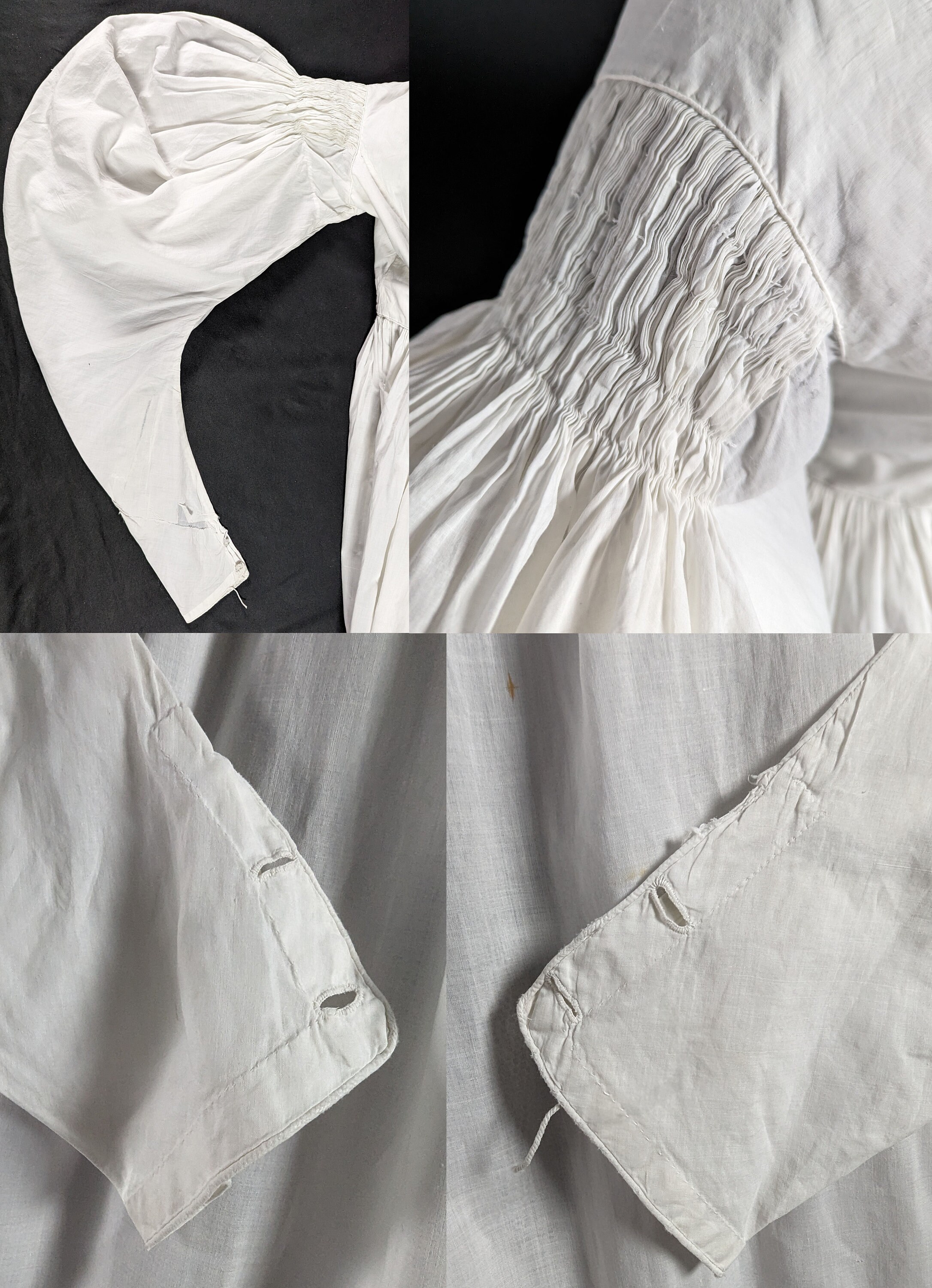 Exquisite Pre Victorian Antique Fashion 1830s Gigot Exquisite Pre Victorian Antique Fashion 1830s Gigot