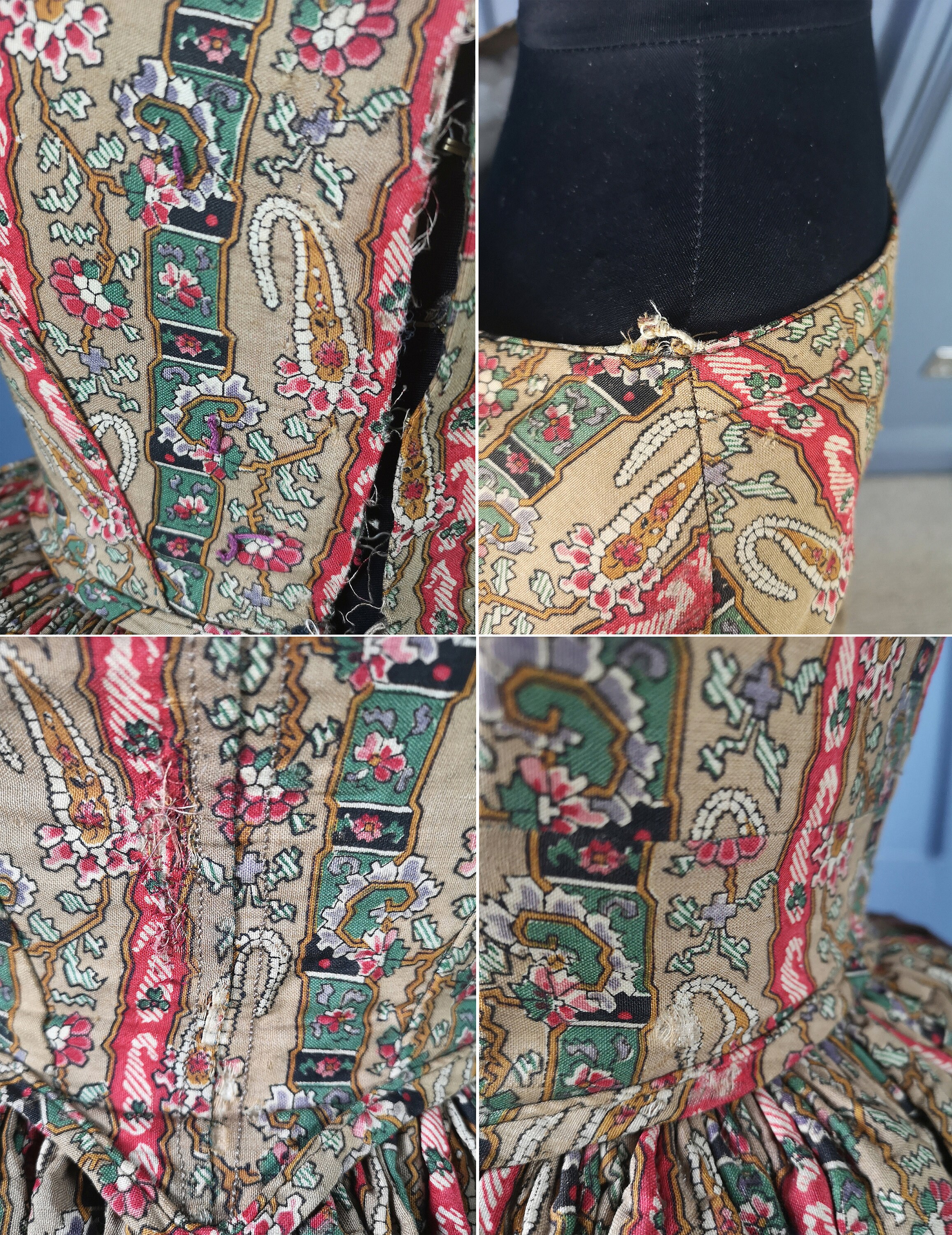 ドレス Original paisley pattern dress ZW COLLECTION PAISLEY CAFTAN DRESS - Printed | ZARA United