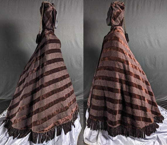 RARE Victorian Antique Fashion 1850s / 1860s Crin… - image 6
