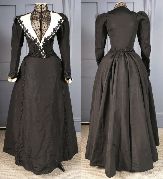 1890s day dress