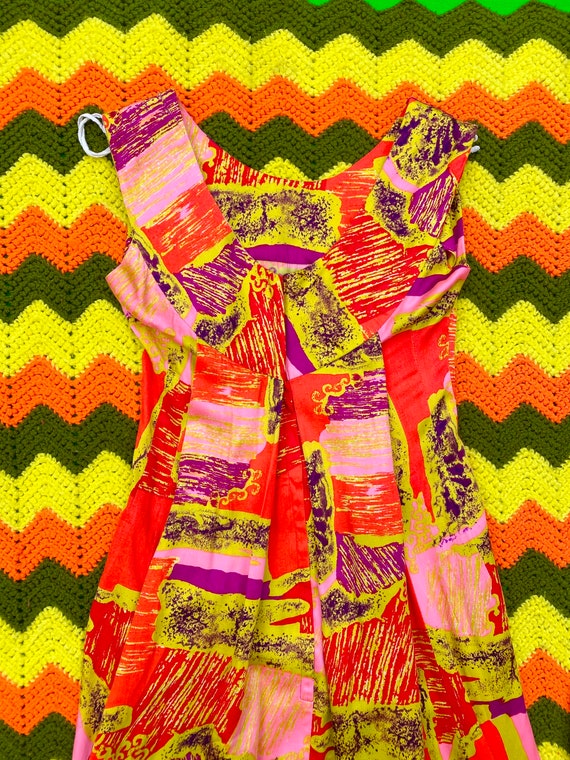 Vintage Hawaiian Dress Karen Ann 70s 60s 1970s 1960s … - Gem