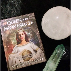 oracle cards deck, queen of the moon oracle cards guided readings, spiritual mystical metaphysical gift. Australia