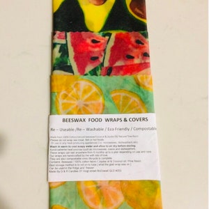 Eco bees wax wraps, plastic free food wraps biodegradable, environmentally friendly sustainable . Zero waste no plastic