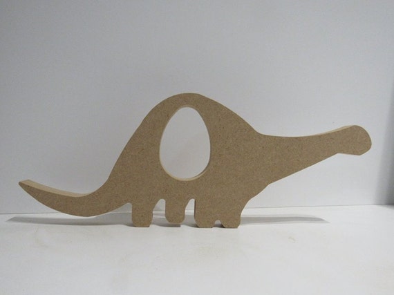 Dinosaur Pack of 3 Freestanding MDF Kinder Egg Holder Easter Gift craft Shape