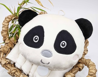 Tierkissen Panda / Kuschelkopf Panda / Dekokissen / Stofftier / auch als Spieluhr erhältlich