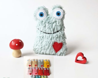 MutMonster in versch. Farben – Glücksbringer Mutmacher Taschenmonster Talisman MiniMonster Geschenk Abitur Einschulung Führerschein Umzug