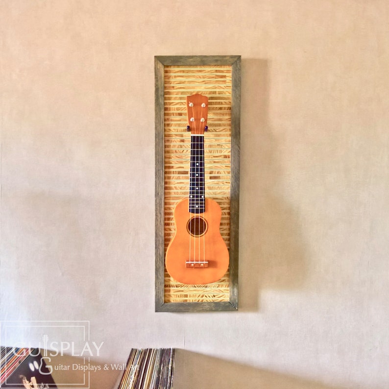 Ukulele Case Etui Support Ukulele Wall Hanger Tiki Hanalei Etsy