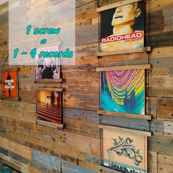 Support mural pour vinyles - LP RECORD DISPLAY - Records Storage for Vinyl Lp