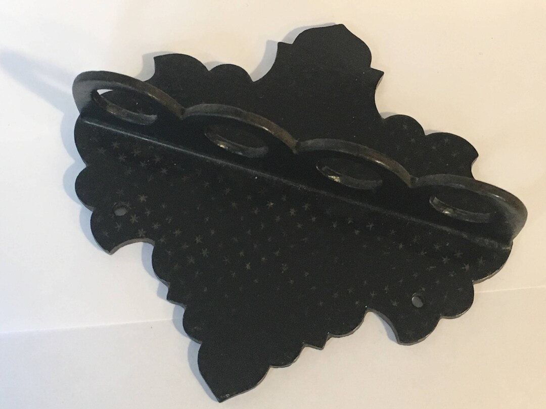 19th Century Papier Mache Pipe Rack Gold Star Decoration Etsy