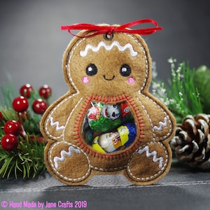 Gingerbread, Party Bag, Gift Bag, Christmas