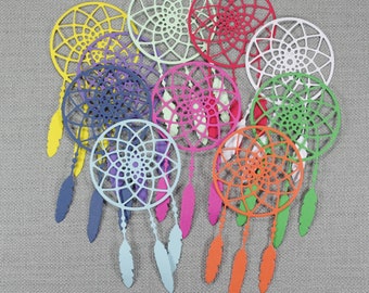 Dream Catcher Die Cuts, Card Making, Card Topper, Embellishment