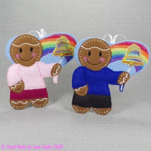 Cancer Survivor Ring the Bell Gingerbread Decoration image 1