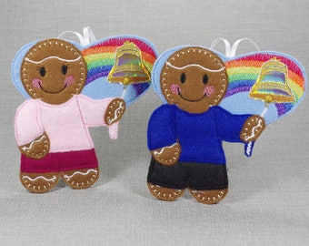 Cancer Survivor Ring the Bell Gingerbread Decoration