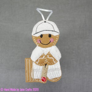 Cricket Gingerbread Man Hanging Decoration