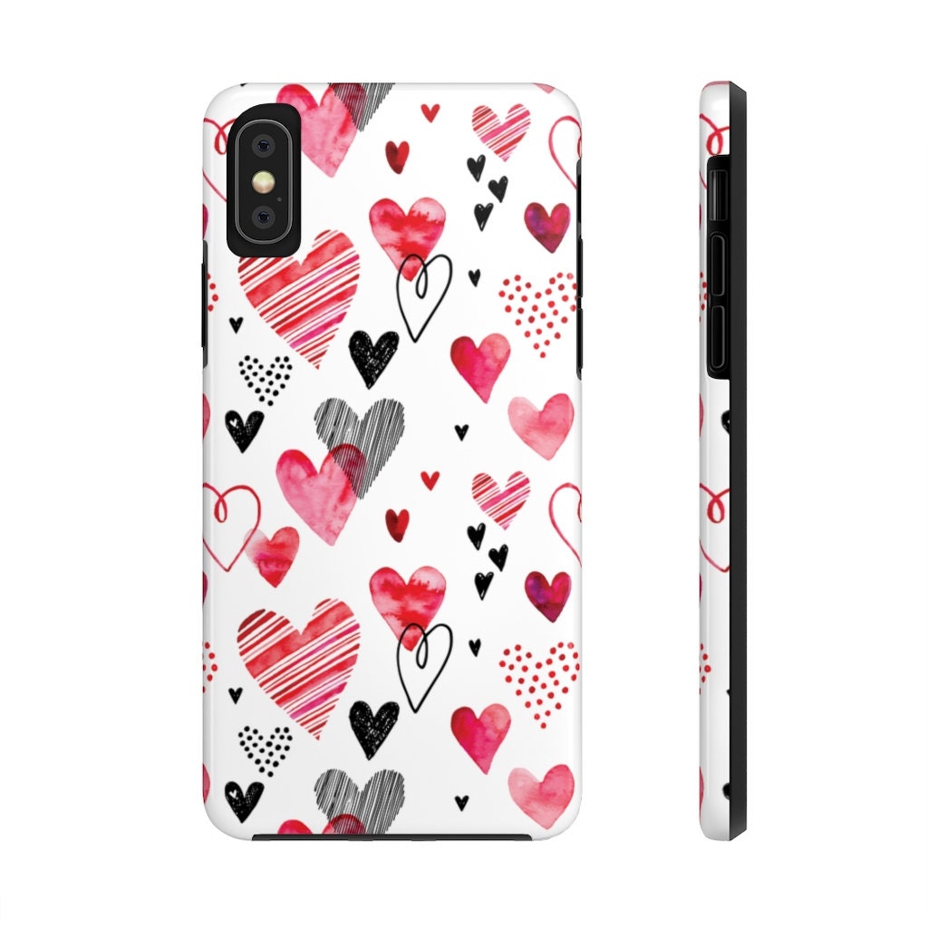 Valentine's Day Hearts Aesthetic iPhone 11 Case iPhone 11 | Etsy