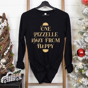 Italian Pizzelle Holiday Cookies Shirt | Foodie Baking Gift | Unisex Jersey Long Sleeve Tee image 1