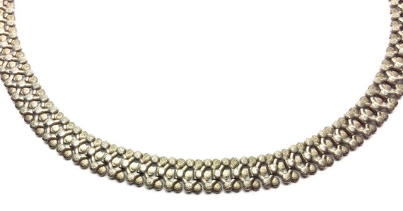 Vintage 70's Sterling Silver Modernist Brutalist T