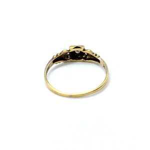 Antique Art Deco 14ct Gold BB Bluebird Diamond Engagement Ring - Etsy