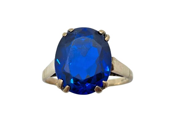 A4 ルビー ブルースピネル アクセサリー ヴィンテージリング 指輪 ペンダント 4点 大量 おまとめ まとめて まとめ売 ネックレス 宝石 色石 貴重18金製 ロイヤルブルー 合成スピネル ２色金デザイン ヴィンテージリング