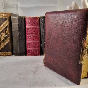 Burgundy Photograph Album - Vintage
