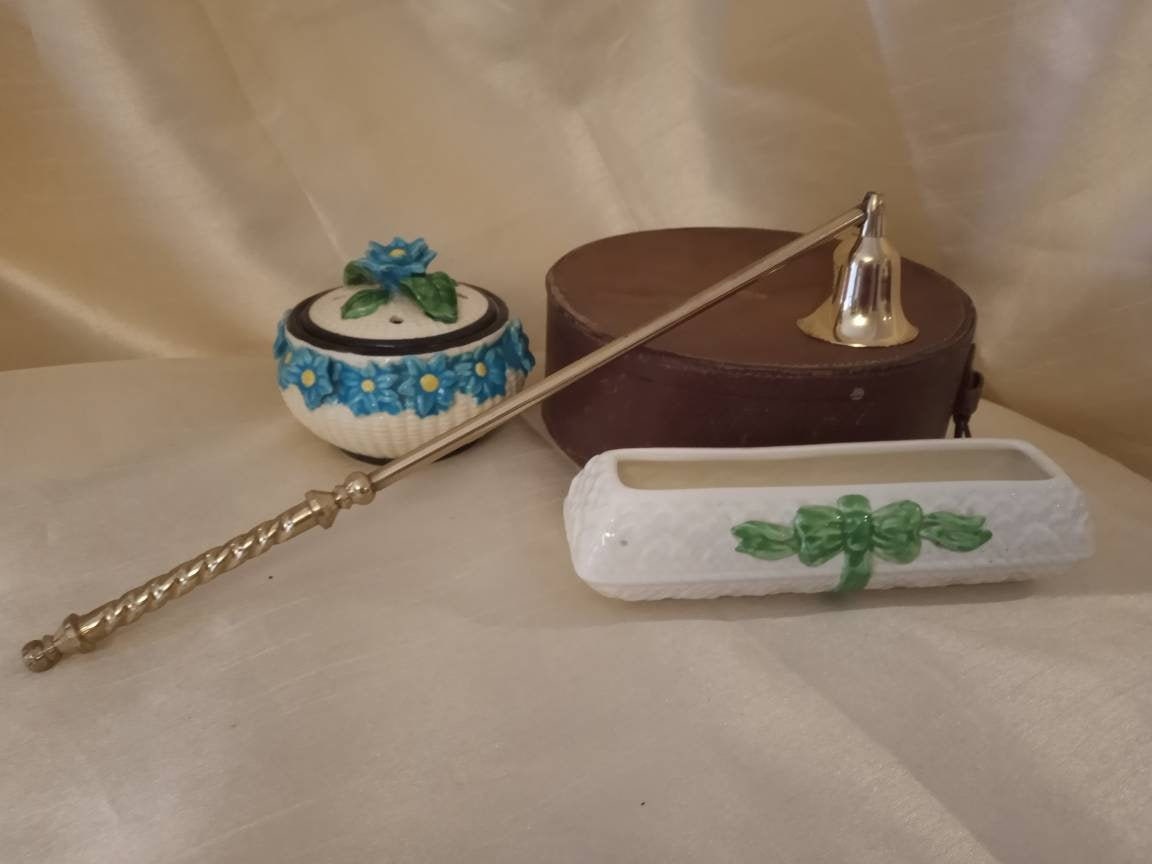 Brass Candle Snuff/Snuffer Long Barley Twist Handle Etsy