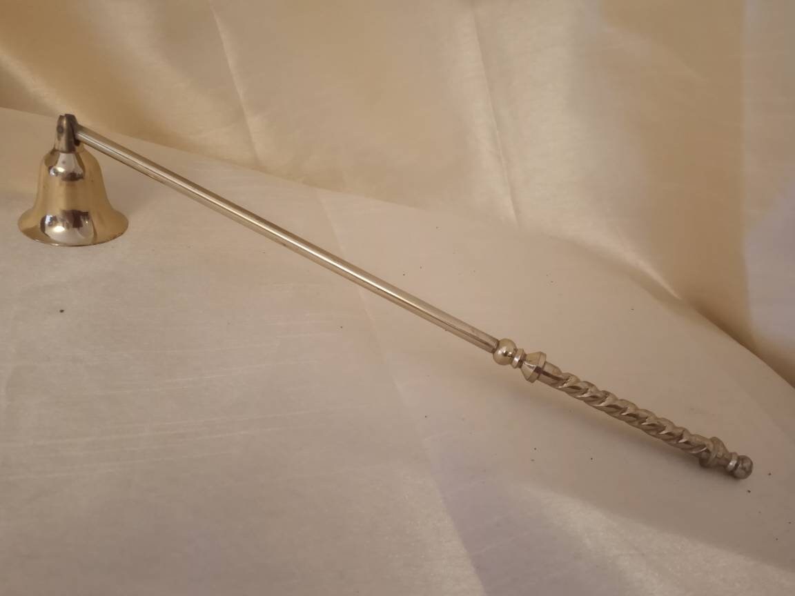 Brass Candle Snuff/Snuffer Long Barley Twist Handle Etsy
