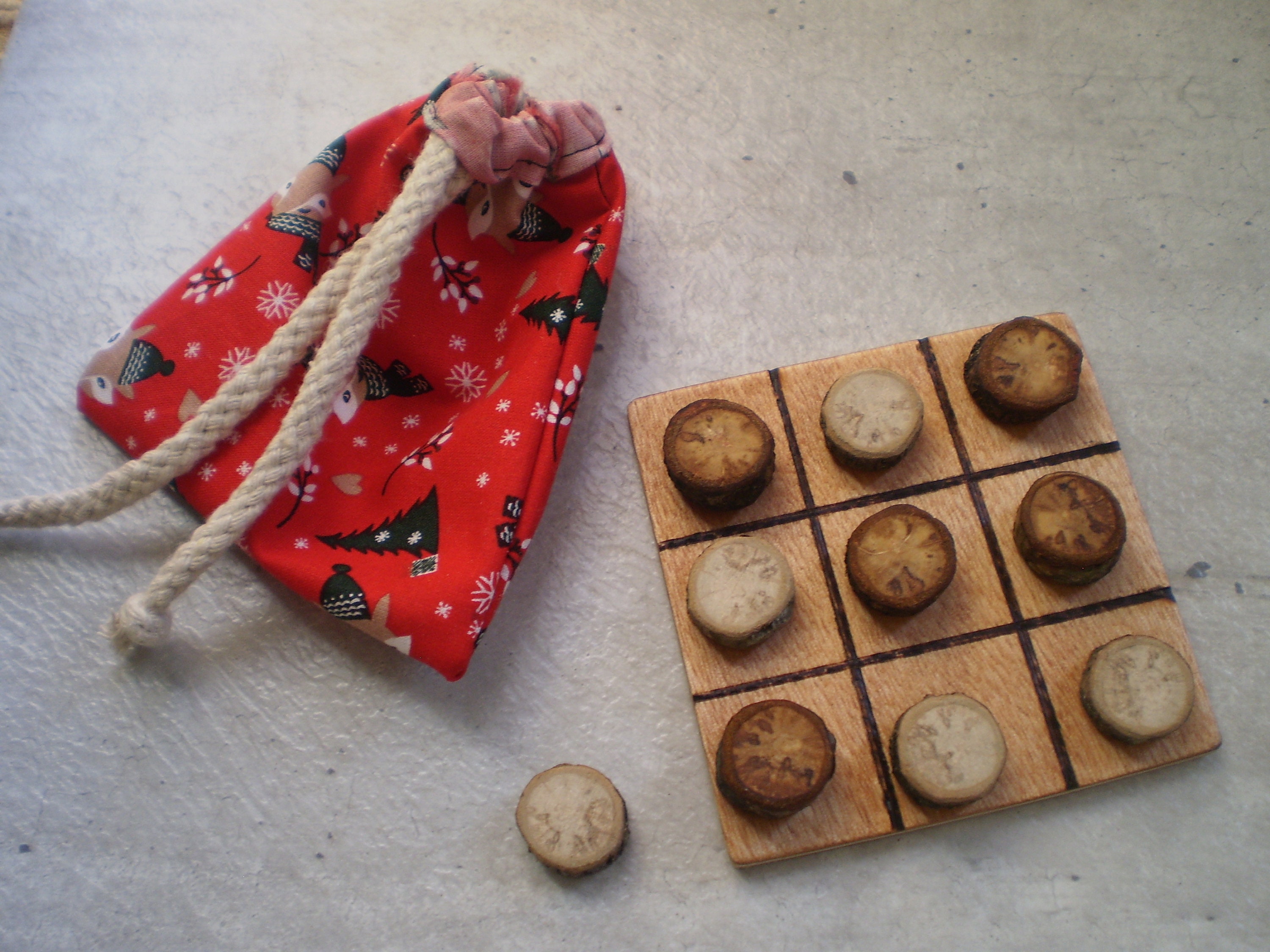 JEU DE poche voyage Tic tac toe contreplaqué et bois Etsy