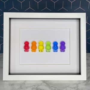 Rainbow Jelly Baby - Art Gift - Pride Edition Two