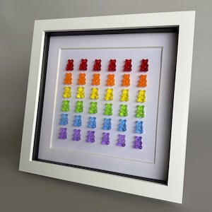 Osito de goma arcoíris - Regalo artístico - Edición Orgullo Uno