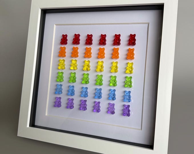 Rainbow Gummy Bear - Art Gift - Pride Edition One