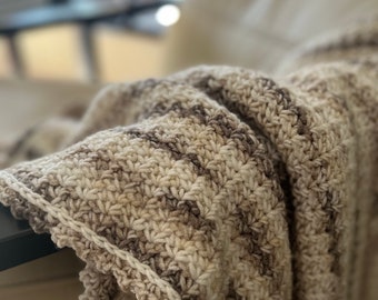 Sugar & Spice Easy Crochet Blanket Pattern
