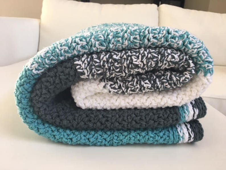 Herringbone Crochet Blanket Pattern Etsy Australia